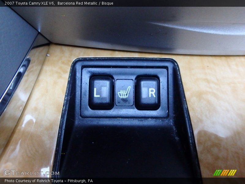 Barcelona Red Metallic / Bisque 2007 Toyota Camry XLE V6