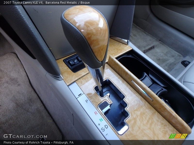 Barcelona Red Metallic / Bisque 2007 Toyota Camry XLE V6