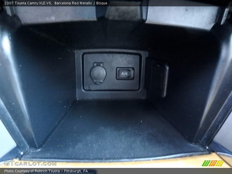 Barcelona Red Metallic / Bisque 2007 Toyota Camry XLE V6