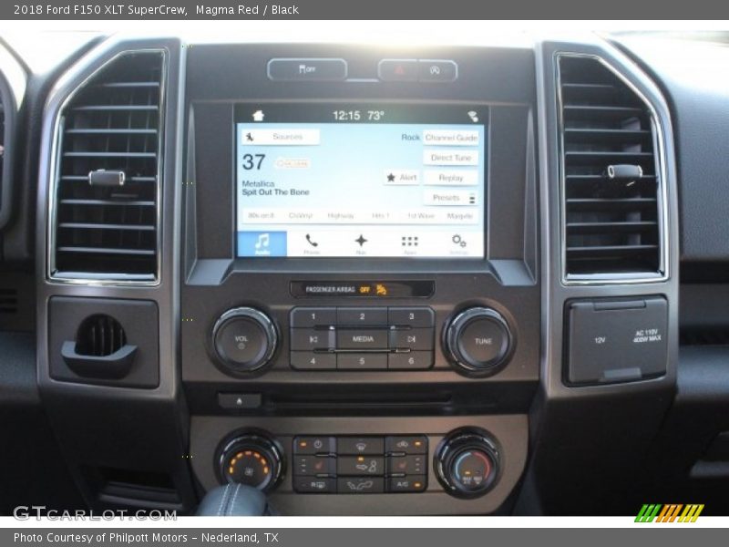 Magma Red / Black 2018 Ford F150 XLT SuperCrew