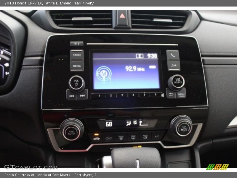 White Diamond Pearl / Ivory 2018 Honda CR-V LX