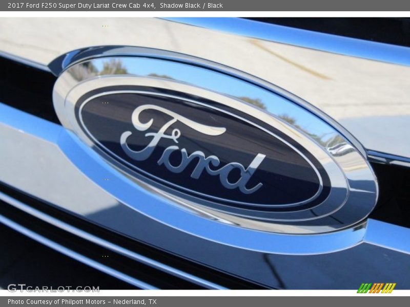 Shadow Black / Black 2017 Ford F250 Super Duty Lariat Crew Cab 4x4
