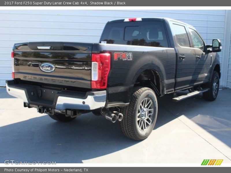 Shadow Black / Black 2017 Ford F250 Super Duty Lariat Crew Cab 4x4