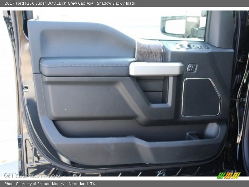 Shadow Black / Black 2017 Ford F250 Super Duty Lariat Crew Cab 4x4