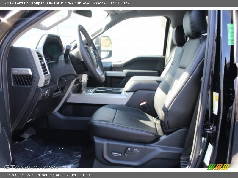 Shadow Black / Black 2017 Ford F250 Super Duty Lariat Crew Cab 4x4