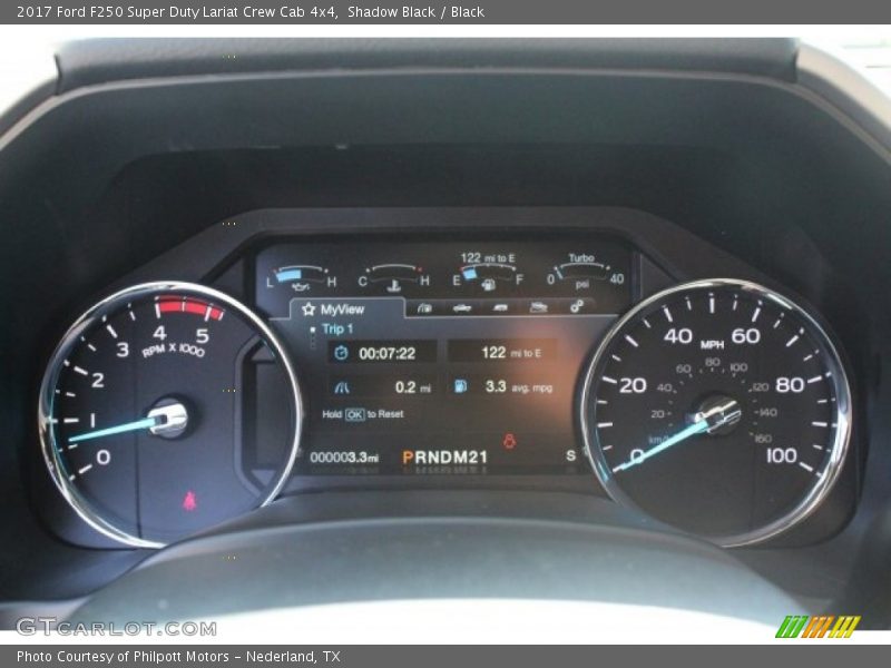 Shadow Black / Black 2017 Ford F250 Super Duty Lariat Crew Cab 4x4
