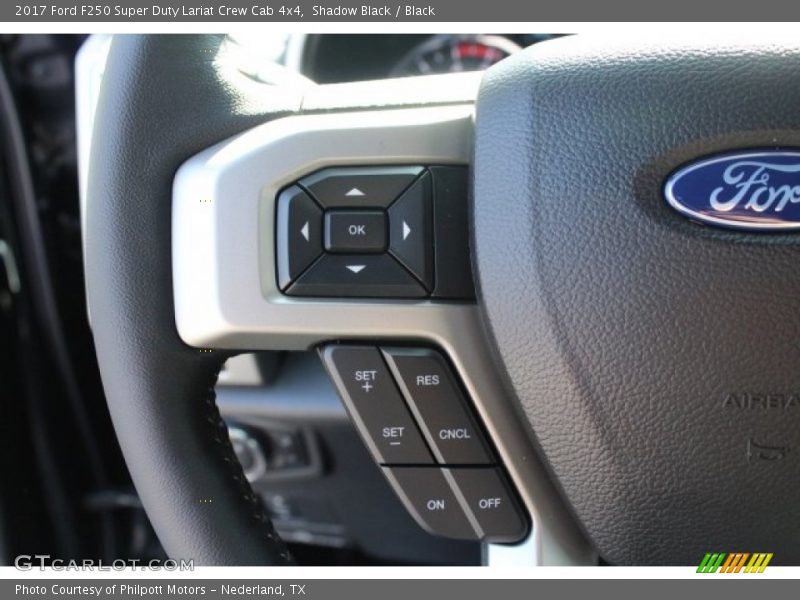 Shadow Black / Black 2017 Ford F250 Super Duty Lariat Crew Cab 4x4
