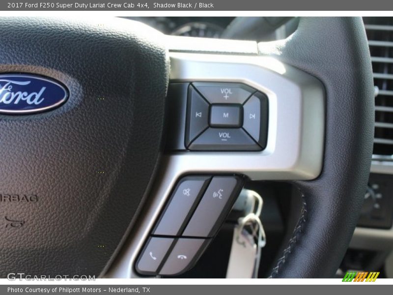 Shadow Black / Black 2017 Ford F250 Super Duty Lariat Crew Cab 4x4