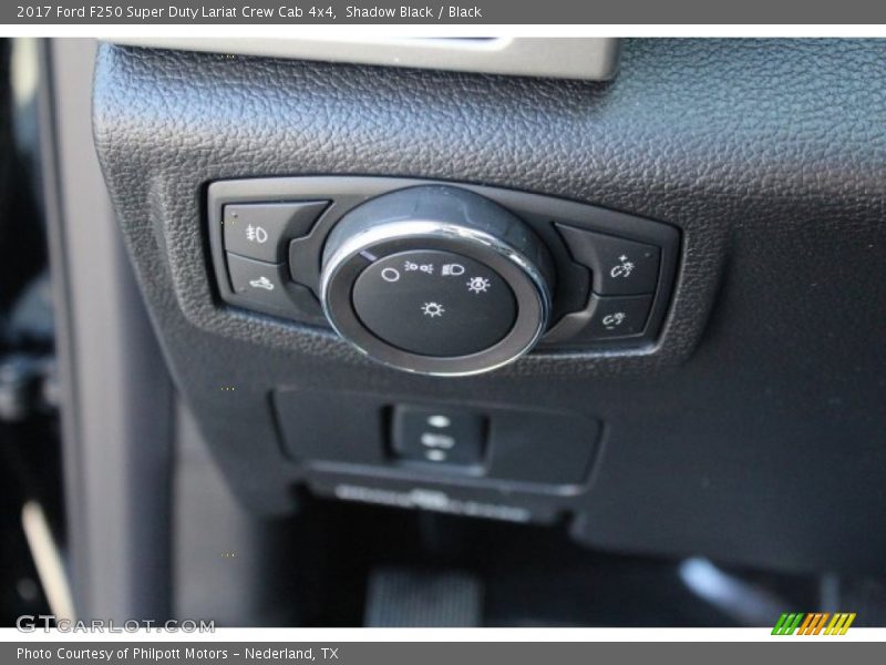 Shadow Black / Black 2017 Ford F250 Super Duty Lariat Crew Cab 4x4