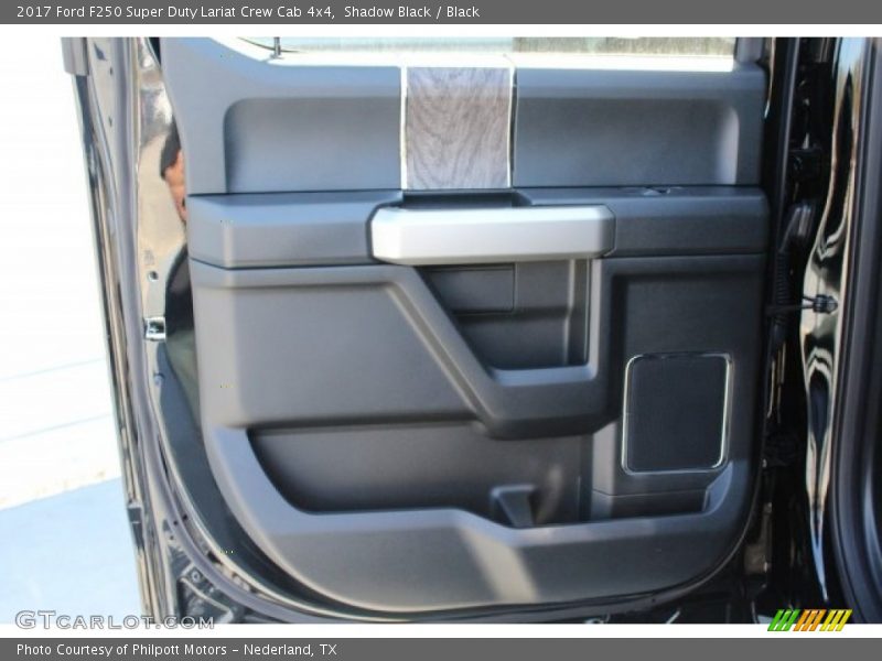 Shadow Black / Black 2017 Ford F250 Super Duty Lariat Crew Cab 4x4