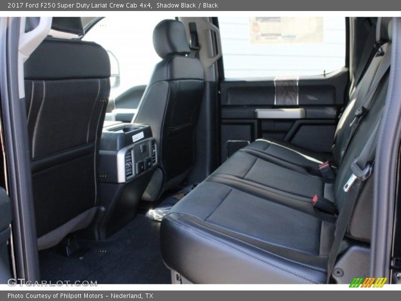 Shadow Black / Black 2017 Ford F250 Super Duty Lariat Crew Cab 4x4