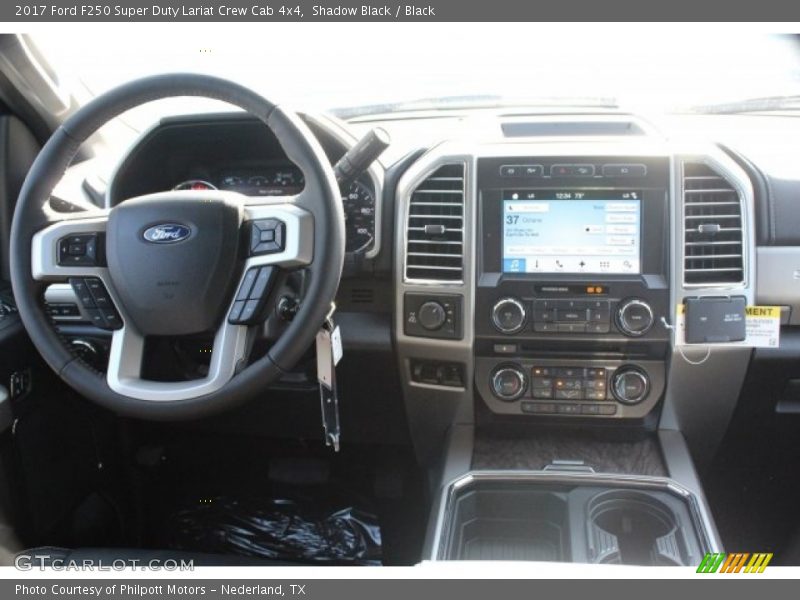 Shadow Black / Black 2017 Ford F250 Super Duty Lariat Crew Cab 4x4