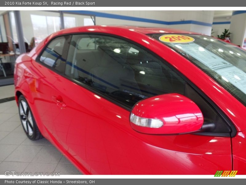Racing Red / Black Sport 2010 Kia Forte Koup SX