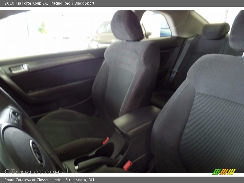 Racing Red / Black Sport 2010 Kia Forte Koup SX