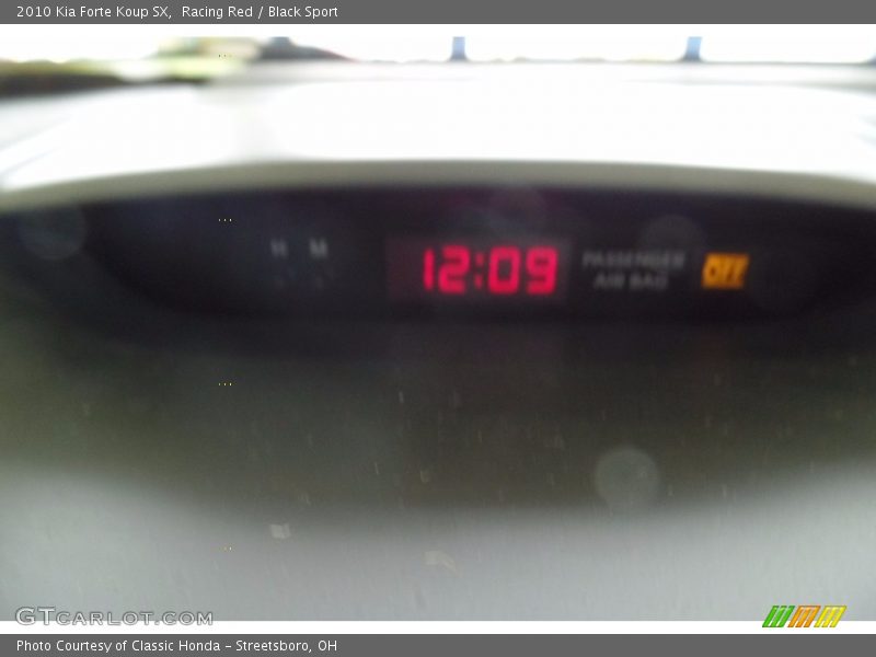 Racing Red / Black Sport 2010 Kia Forte Koup SX