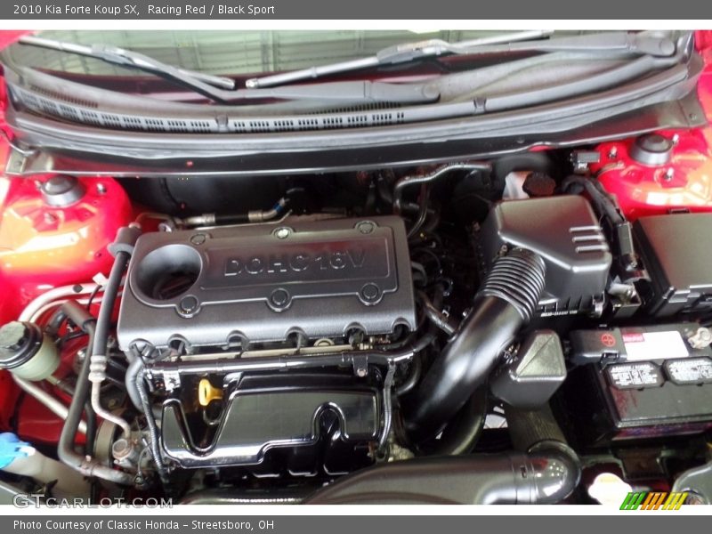Racing Red / Black Sport 2010 Kia Forte Koup SX