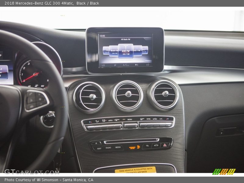 Black / Black 2018 Mercedes-Benz GLC 300 4Matic
