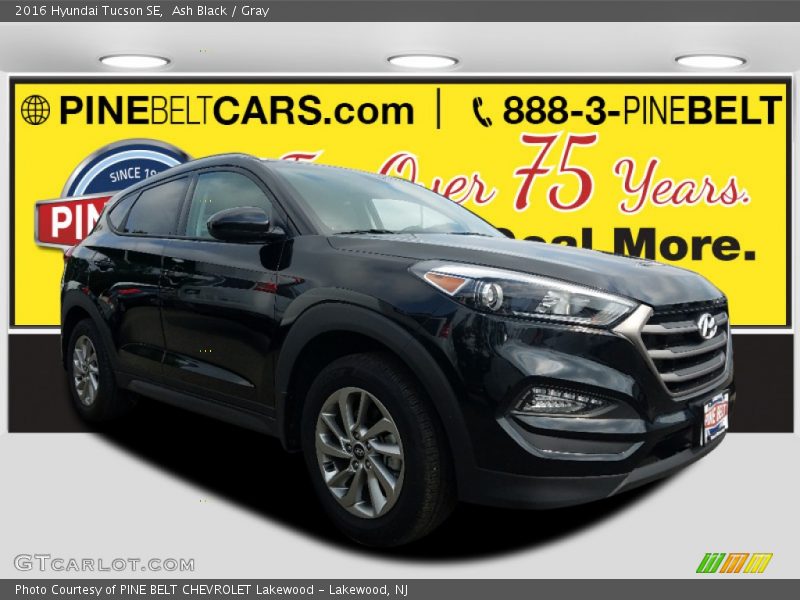 Ash Black / Gray 2016 Hyundai Tucson SE