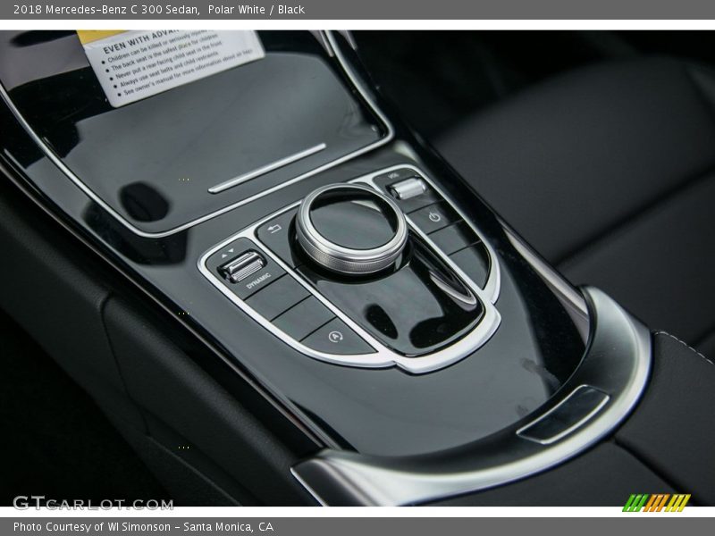 Polar White / Black 2018 Mercedes-Benz C 300 Sedan