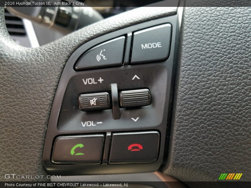 Ash Black / Gray 2016 Hyundai Tucson SE