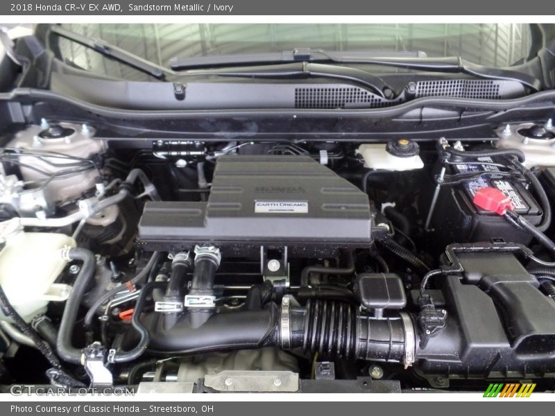 2018 CR-V EX AWD Engine - 1.5 Liter Turbocharged DOHC 16-Valve i-VTEC 4 Cylinder