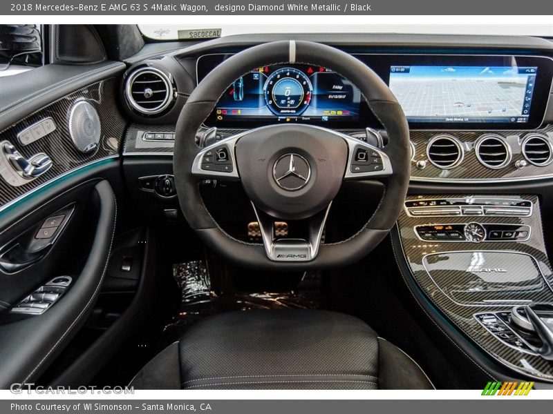 Dashboard of 2018 E AMG 63 S 4Matic Wagon