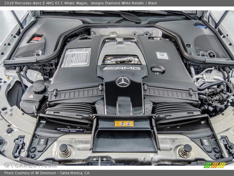  2018 E AMG 63 S 4Matic Wagon Engine - 4.0 Liter AMG biturbo DOHC 32-Valve VVT V8