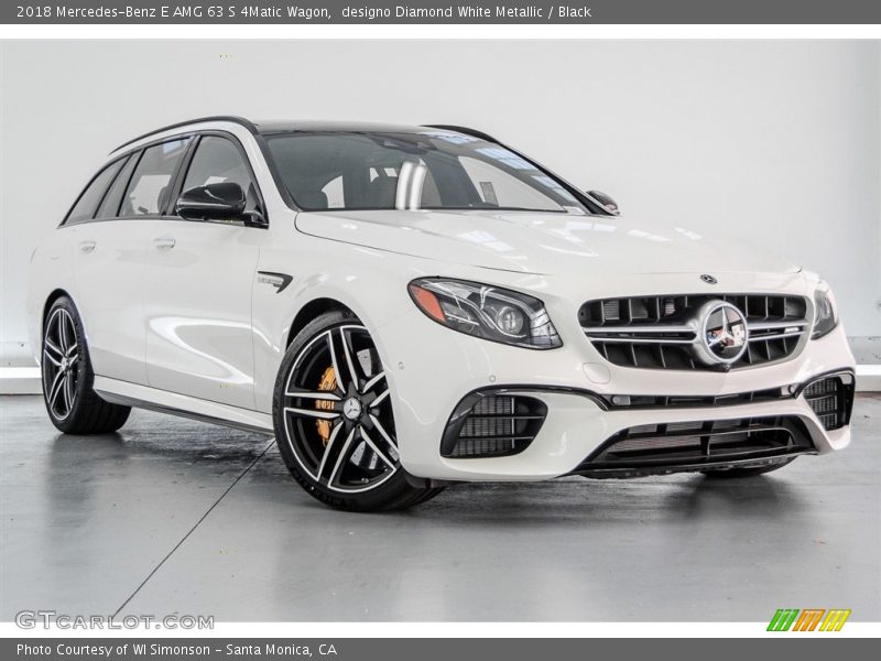 Front 3/4 View of 2018 E AMG 63 S 4Matic Wagon