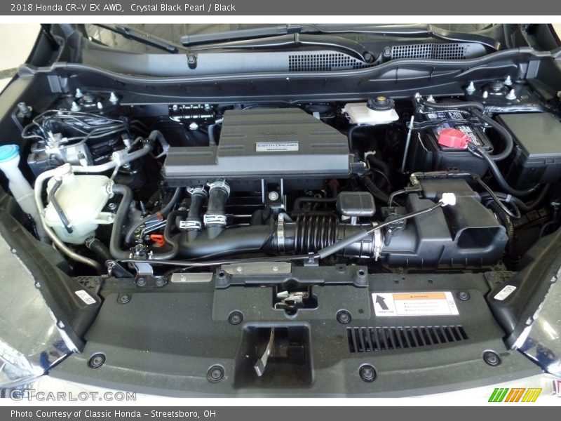  2018 CR-V EX AWD Engine - 1.5 Liter Turbocharged DOHC 16-Valve i-VTEC 4 Cylinder