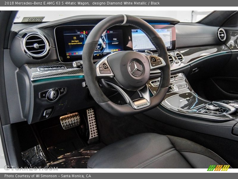 Dashboard of 2018 E AMG 63 S 4Matic Wagon