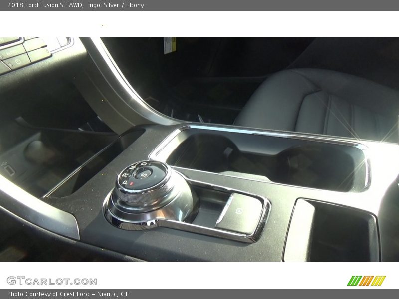 Ingot Silver / Ebony 2018 Ford Fusion SE AWD