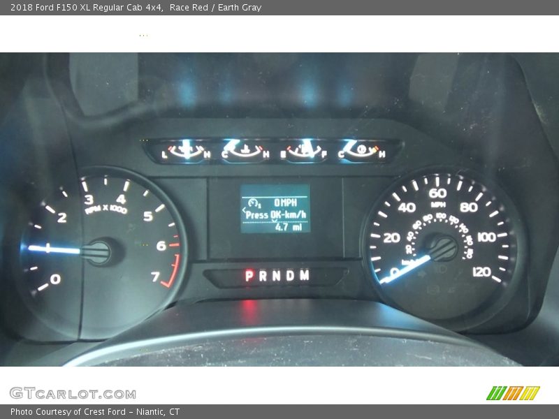 Race Red / Earth Gray 2018 Ford F150 XL Regular Cab 4x4