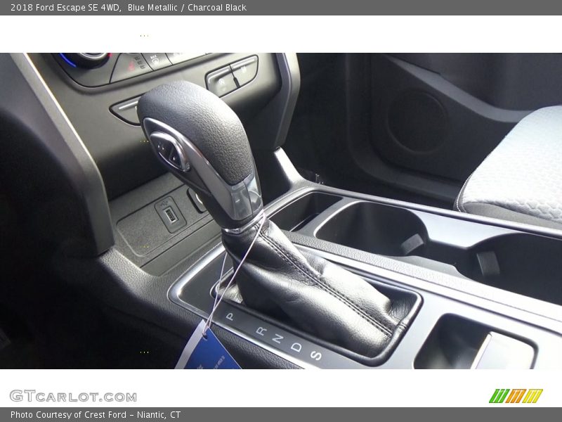 Blue Metallic / Charcoal Black 2018 Ford Escape SE 4WD