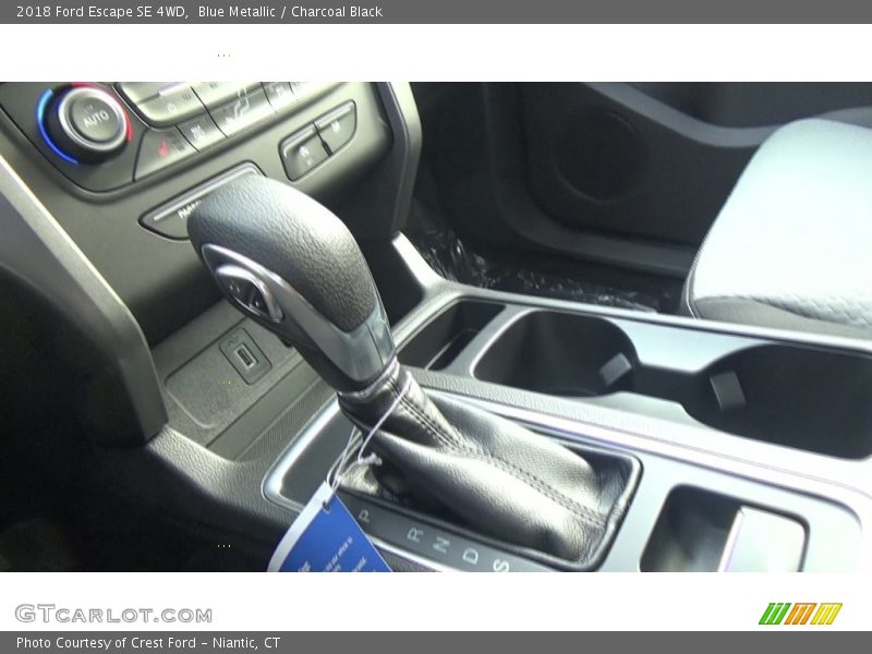 Blue Metallic / Charcoal Black 2018 Ford Escape SE 4WD