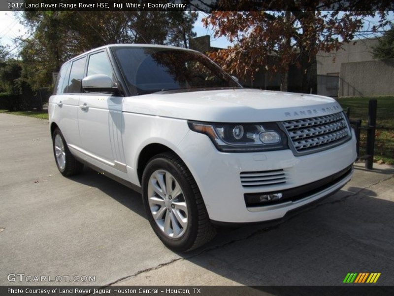 Fuji White / Ebony/Ebony 2017 Land Rover Range Rover HSE