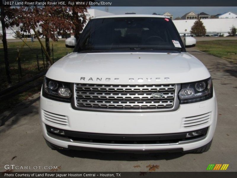 Fuji White / Ebony/Ebony 2017 Land Rover Range Rover HSE