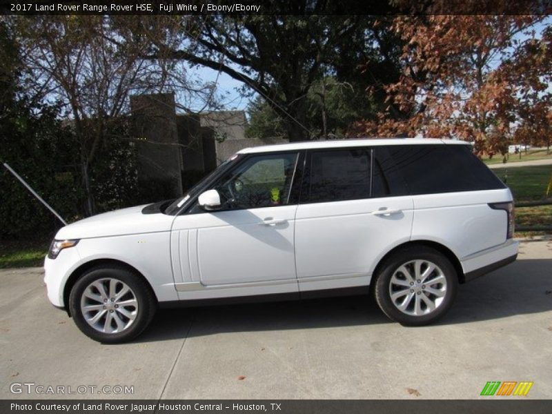 Fuji White / Ebony/Ebony 2017 Land Rover Range Rover HSE