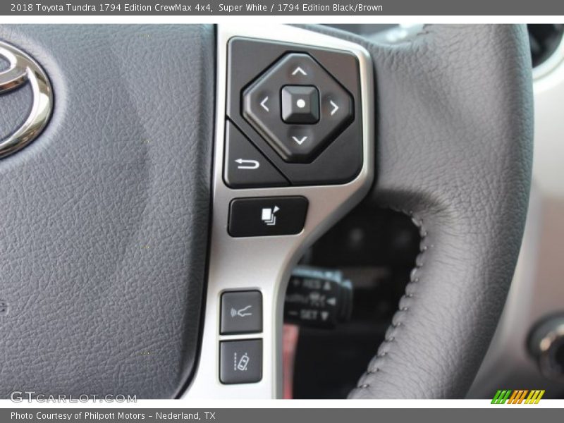 Controls of 2018 Tundra 1794 Edition CrewMax 4x4