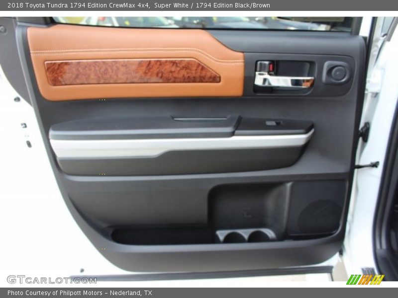 Door Panel of 2018 Tundra 1794 Edition CrewMax 4x4