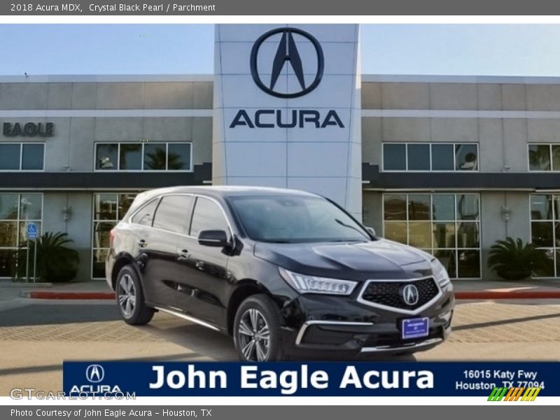 Crystal Black Pearl / Parchment 2018 Acura MDX