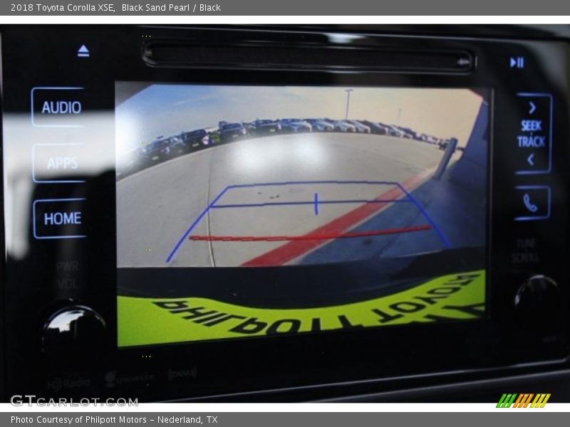 Black Sand Pearl / Black 2018 Toyota Corolla XSE