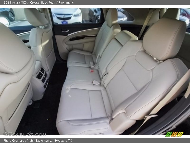 Rear Seat of 2018 MDX 