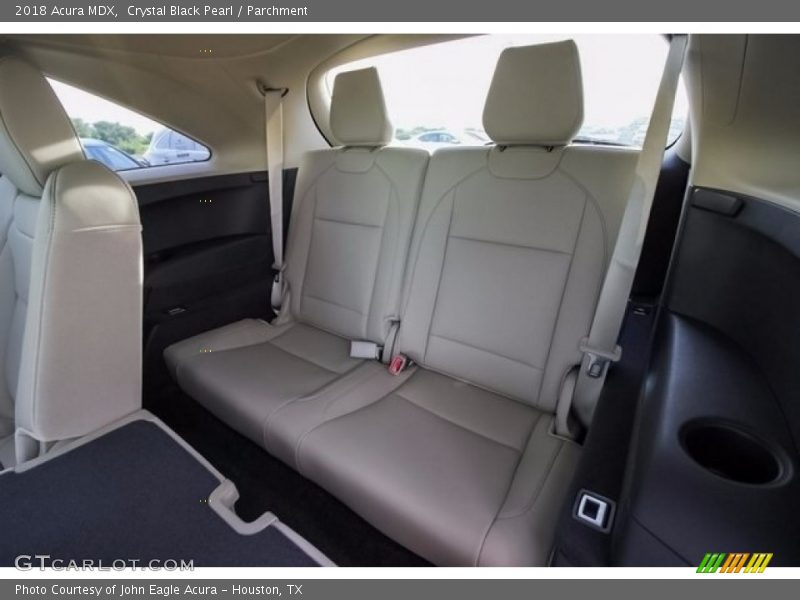 Rear Seat of 2018 MDX 