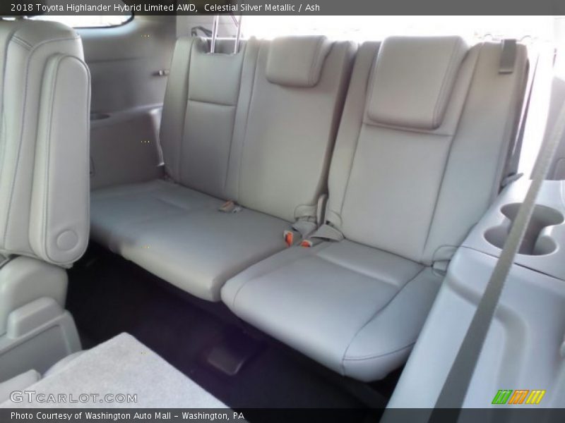 Celestial Silver Metallic / Ash 2018 Toyota Highlander Hybrid Limited AWD