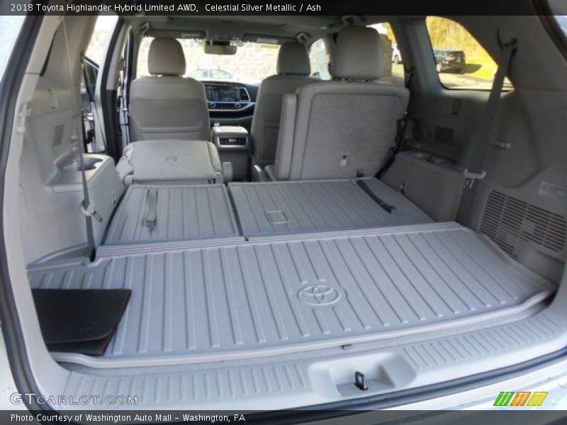 Celestial Silver Metallic / Ash 2018 Toyota Highlander Hybrid Limited AWD