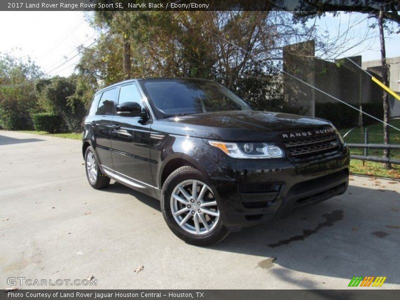 Narvik Black / Ebony/Ebony 2017 Land Rover Range Rover Sport SE