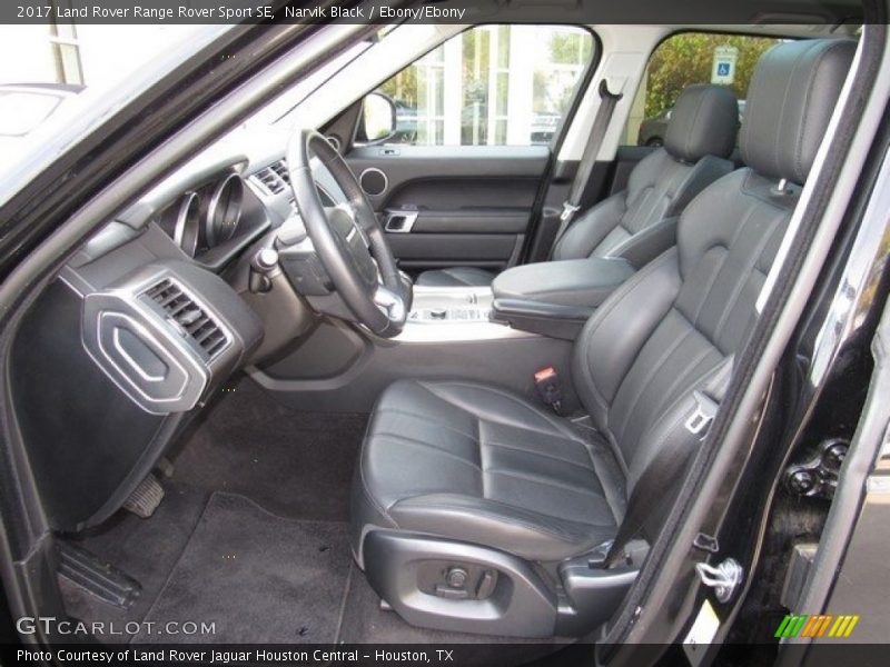 Narvik Black / Ebony/Ebony 2017 Land Rover Range Rover Sport SE