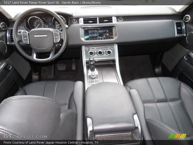 Narvik Black / Ebony/Ebony 2017 Land Rover Range Rover Sport SE