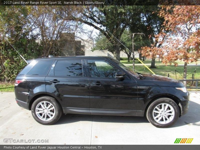 Narvik Black / Ebony/Ebony 2017 Land Rover Range Rover Sport SE