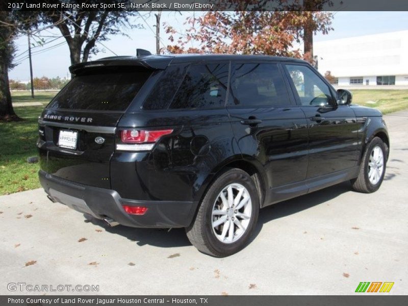 Narvik Black / Ebony/Ebony 2017 Land Rover Range Rover Sport SE